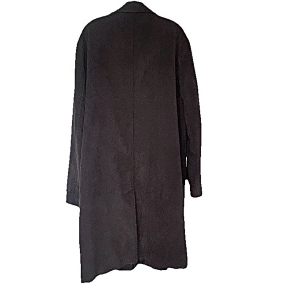 Canali Brown Velvety Car Coat Overcoat XL 54 Made in Italy Textured - Picture 2 of 10
